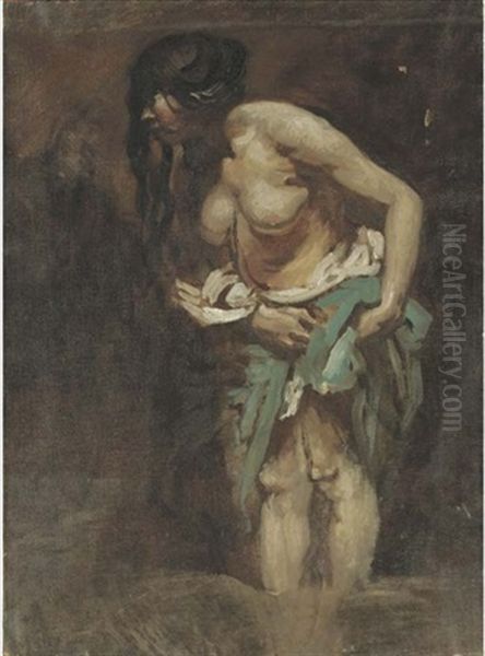 The Bather Oil Painting by Sir William Orpen