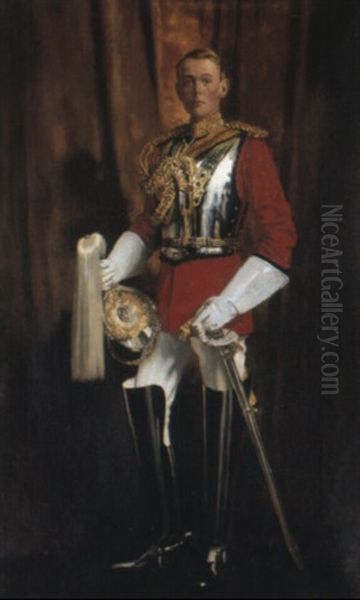 Portrait Of Avenal St. George Oil Painting by Sir William Orpen