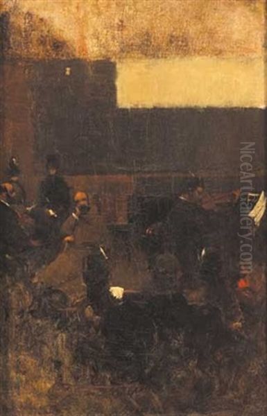 The Concert Oil Painting by Walter Frederick Osborne