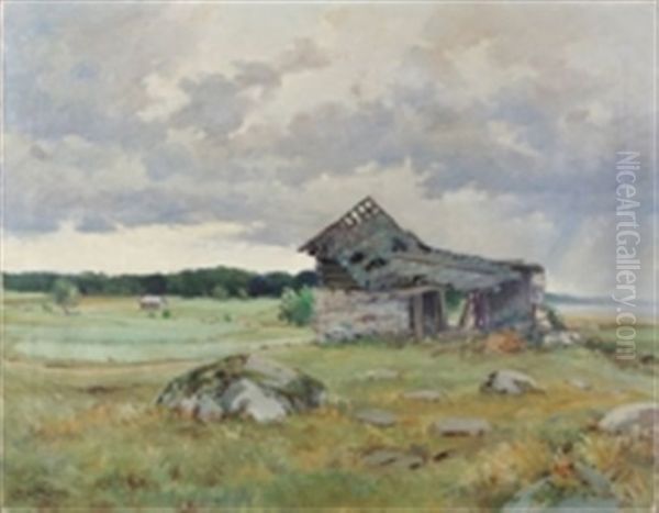 Toolse Zand, Strandlandskap Oil Painting by Boris Ottenberg