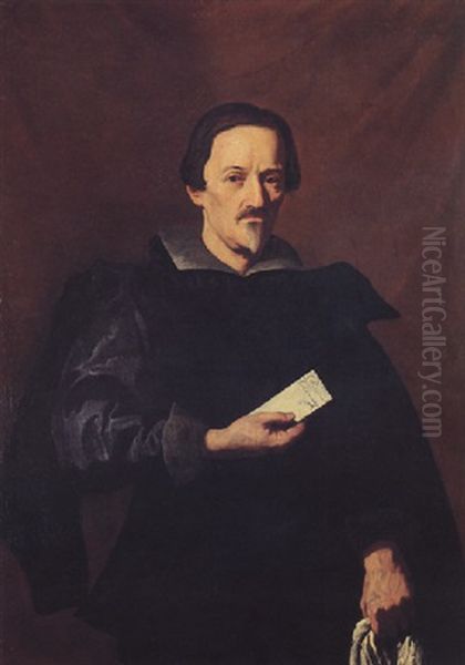 Portrait Of A Gentleman Oil Painting by Pietro Paolini