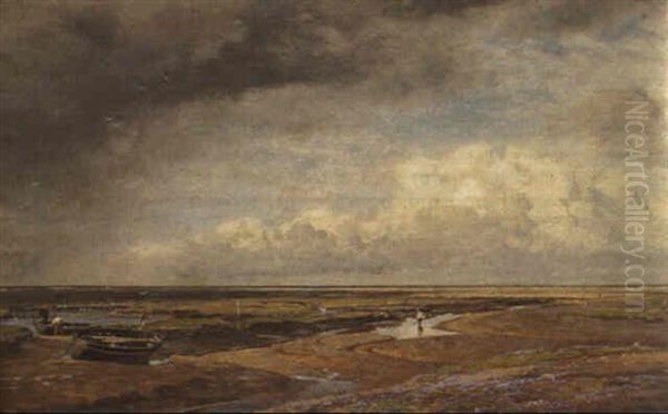The Creek Oil Painting by Alfred William Parsons