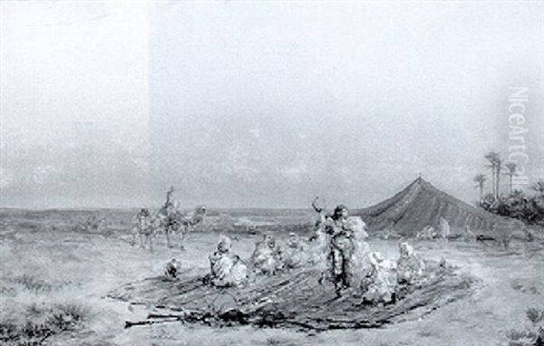 Szene Aus Dem Orient Oil Painting by Paul Pascal