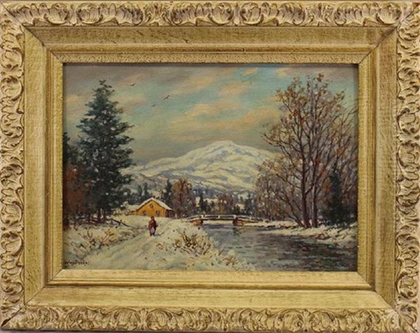Untitled Oil Painting by William Frederick Paskell