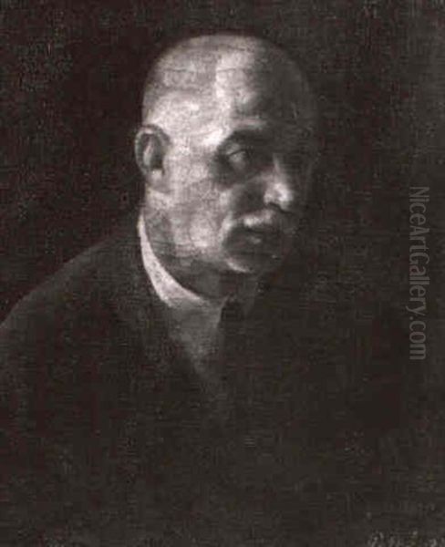 Portrait (vater Des Kunstlers?) Oil Painting by Karoly Patko