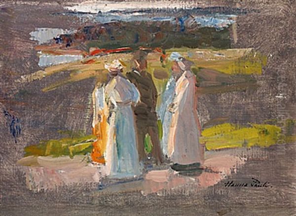 Fran Skansen Oil Painting by Hanna (Hirsch) Pauli