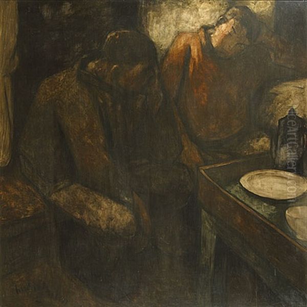 Lassitude Oil Painting by Rene De Pauw