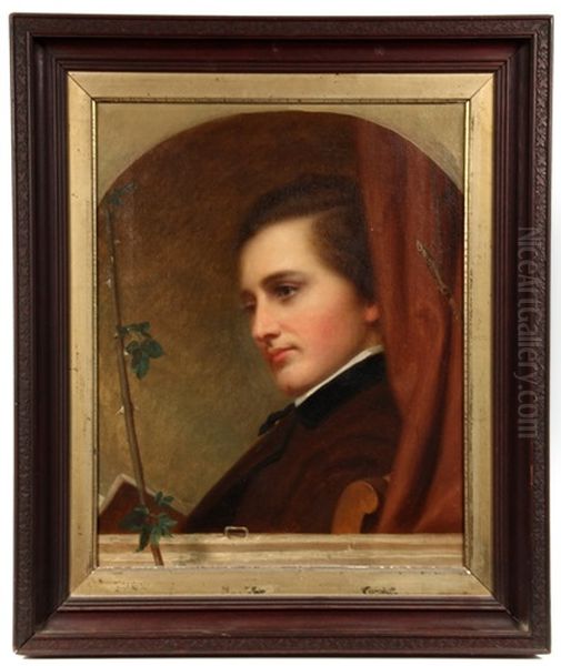 Memorial Portrait Of Jonathan Ford (1836-1854) Oil Painting by Rembrandt Peale