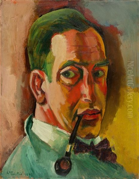 Selbstbildnis Oil Painting by Max Pechstein
