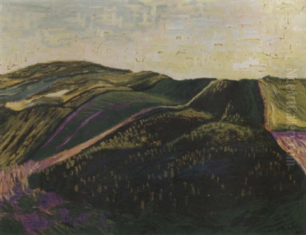 Welligesland Oil Painting by Max Pechstein