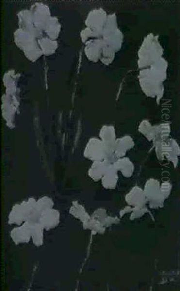 Narzissen Oil Painting by Max Pechstein