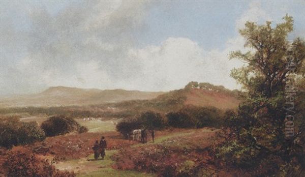 Hartingcombe, Hampshire Oil Painting by James Peel