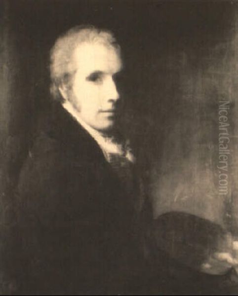 Self-portrait Oil Painting by Domenico Pellegrini