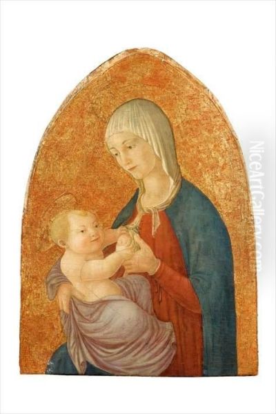 Untitled Oil Painting by Boccati Familiare Del