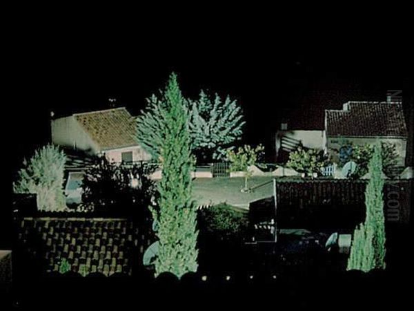 Nuits, Suite No. 1 Les Villas, Provence 2002 Oil Painting by Marie Bock