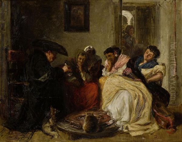 The Brassero Oil Painting by John Phillip R.A.