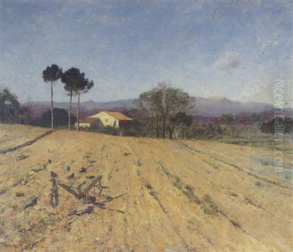 On Cape San Raphael Oil Painting by William Lamb Picknell