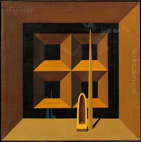 Infinite Landscape V Oil Painting by Henri Pinard