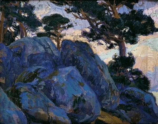 Paisaje Oil Painting by Francisco Pons Arnau