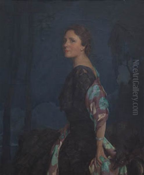 Retrato Femenino Oil Painting by Francisco Pons Arnau