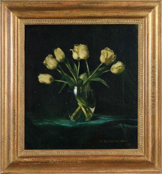 Stilleben Oil Painting by Theodor Bohnenberger