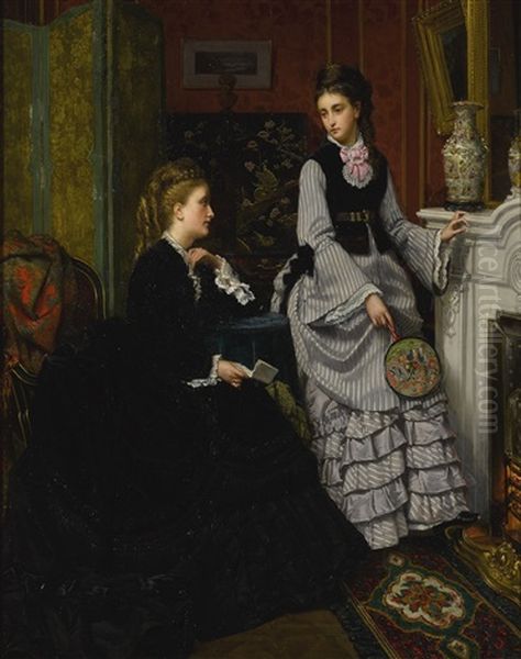 Whispered Confidences by Jan Frederik Pieter Portielje