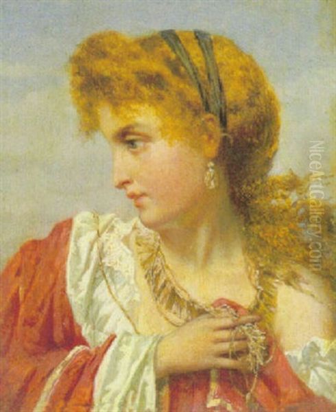 Zuiderse Schone Oil Painting by Jan Portielje