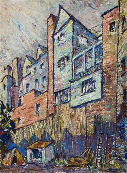Falmouth Oil Painting by Cyril Power