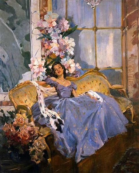 The Debutante Oil Painting by Harold Septimus Power