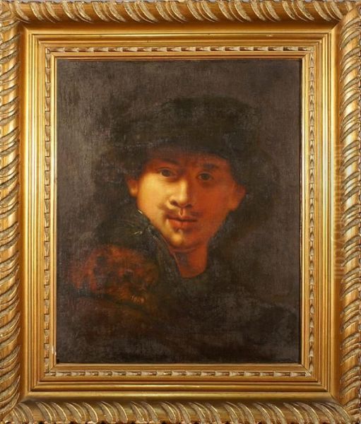 Autoritratto Oil Painting by Ferdinand Bol