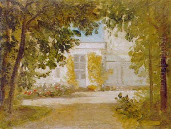 La Serre De Pontus Oil Painting by Rene Pierre Charles Princeteau