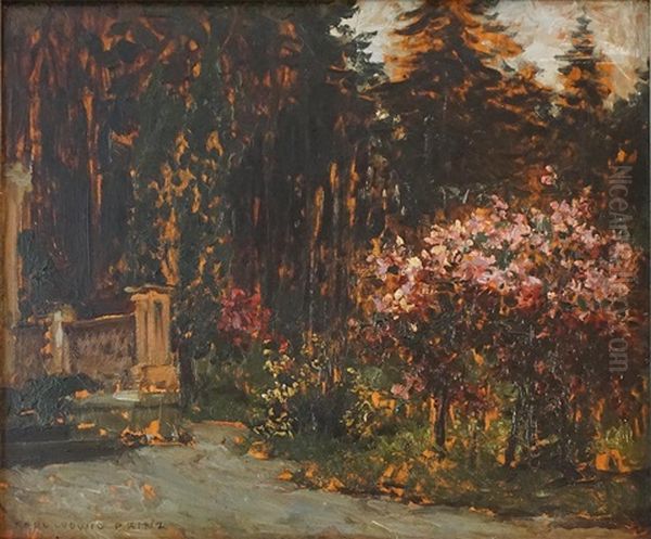 Im Park Oil Painting by Karl Ludwig Prinz