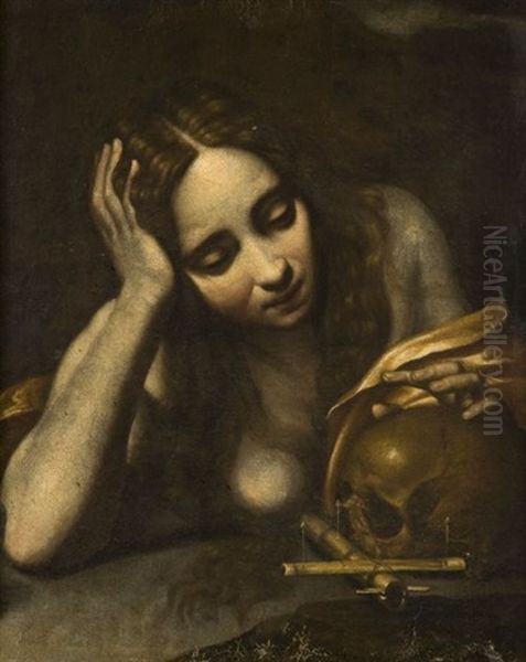La Madeleine Penitente Oil Painting by Ercole Procaccini the Younger