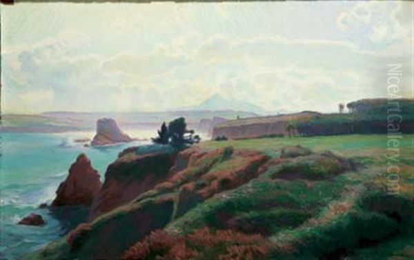 Paysage Oil Painting by Victor Prouve