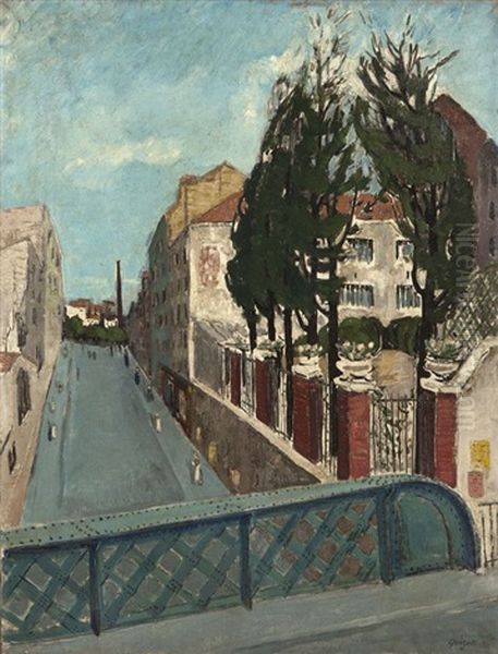 Sans Titre Oil Painting by Alphonse Leon Quizet