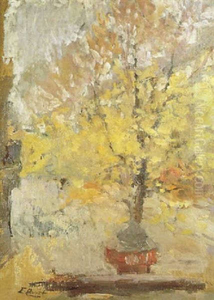 Arboles Oil Painting by Ernest Quost