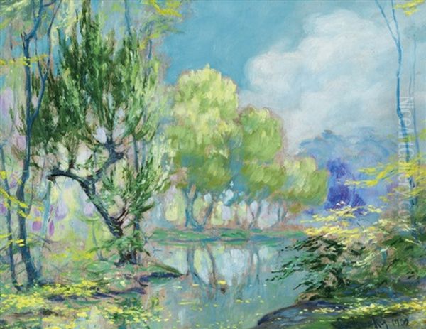 Ticha Voda Oil Painting by Vaclav Radimsky