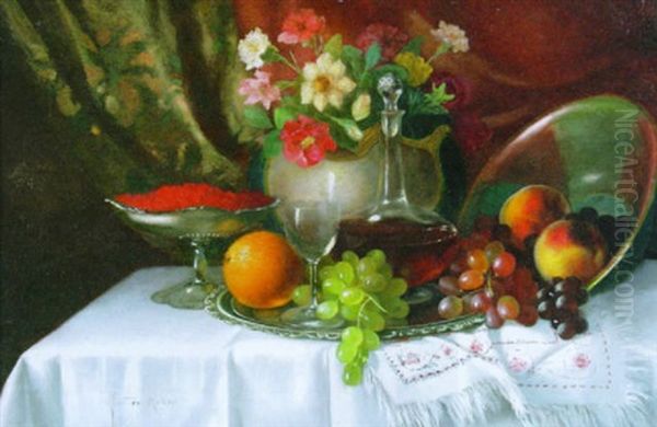 Just Desserts Oil Painting by Morston Constantine Ream