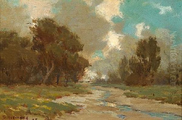 After The Rain Oil Painting by Granville S. Redmond