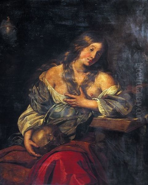 Marie-madeleine Oil Painting by Nicolas Regnier