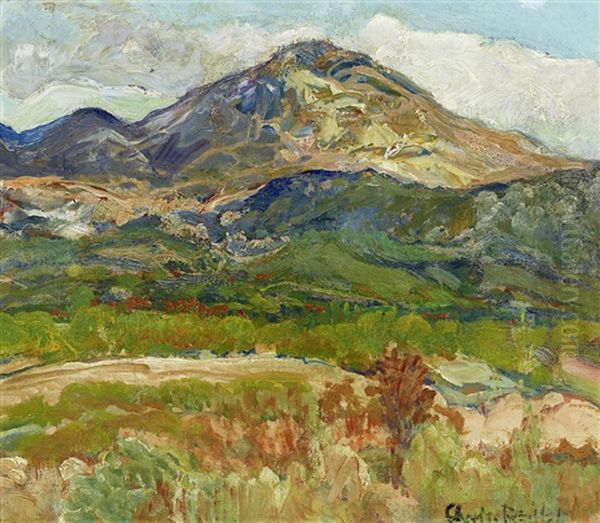 Mountain Top Oil Painting by Charles Reiffel
