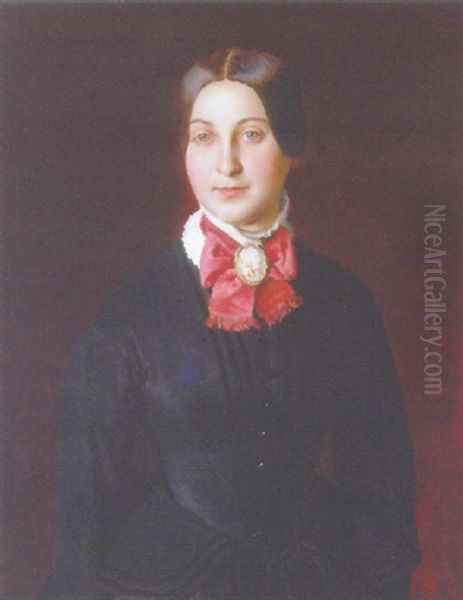 Bildnis Der Schwester Des Kunstlers Oil Painting by Johann Baptist Reiter