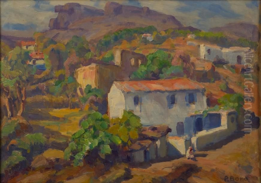 Tlemcen Oil Painting by Primitif Bono