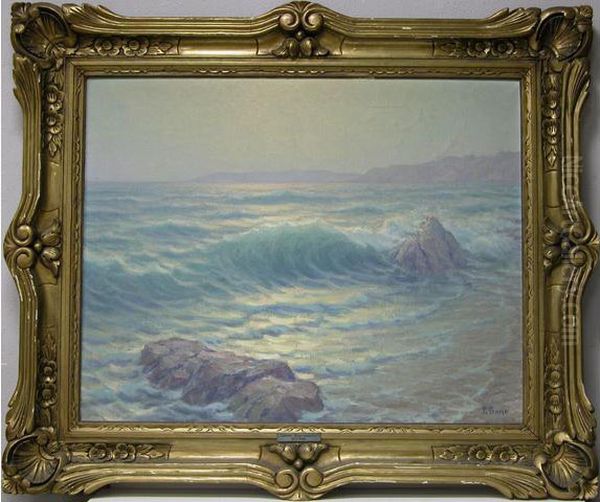 Cannes, Brume Ensoleillee Oil Painting by Primitif Bono