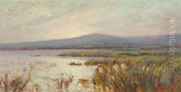 Paesaggio Oil Painting by Renuccio Renucci