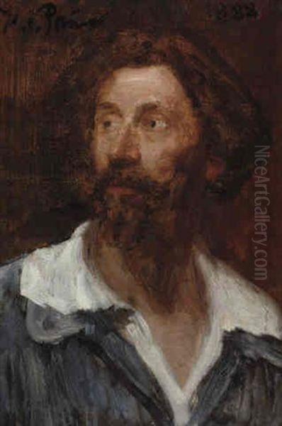 Self-portrait Oil Painting by Ilya Repin