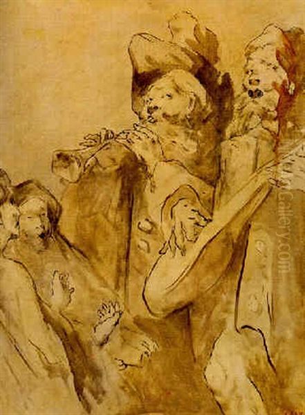 Diogenese Oil Painting by Theodule Ribot
