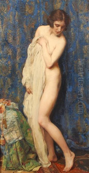 Paree De Jeunesse Oil Painting by Herman Richir