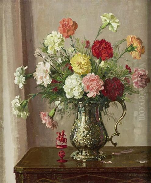 So Much Beauty Oil Painting by Herbert Davis Richter