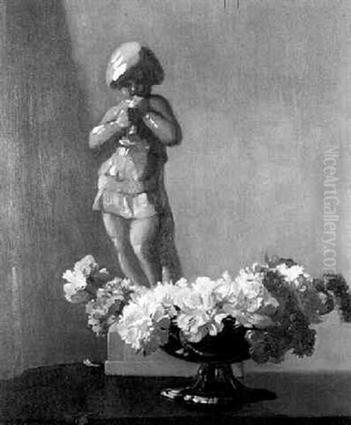 Melody Oil Painting by Herbert Davis Richter